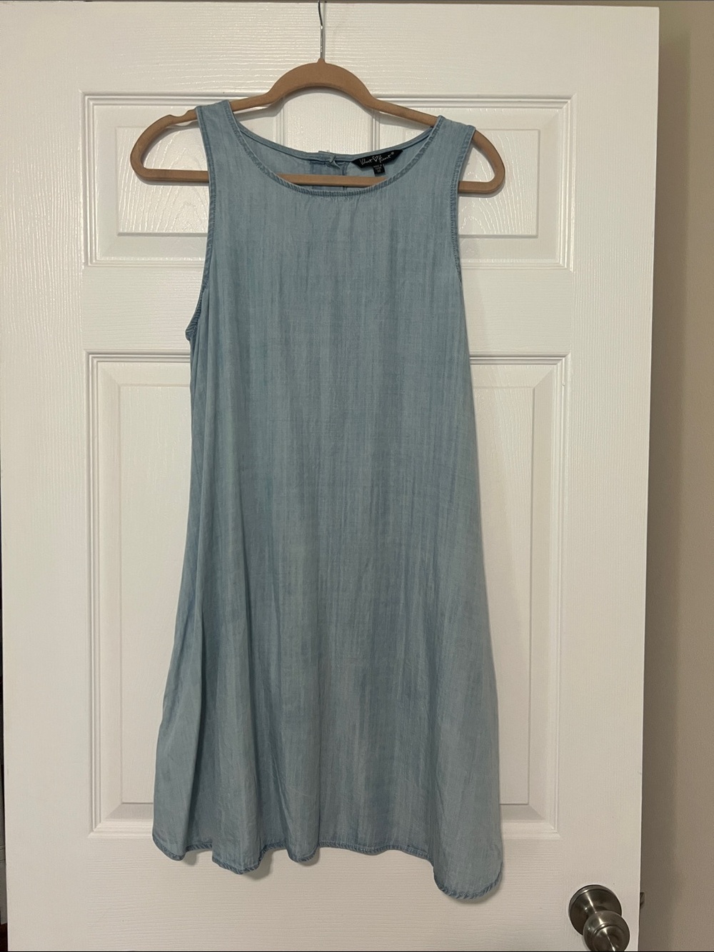 Velvet Heart Light Blue Chambray Swing Dress